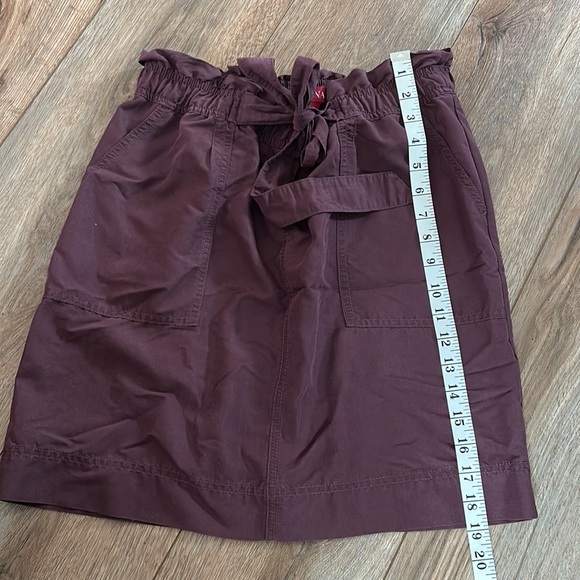 Maroon Skirt with Pockets - Picture 4 of 5